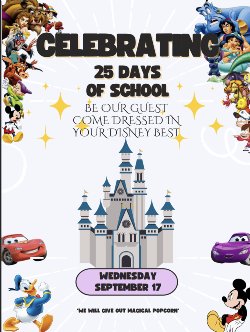25th Days of School Celebration
